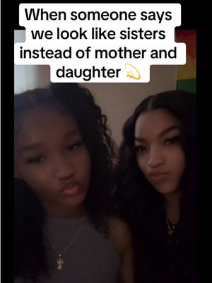 A post by @ashslayp on TikTok caption: Shawty rock 💎 #motherdaughter #fyp #relatable 