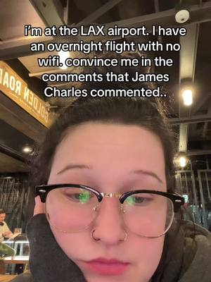 A post by @autumn.xxvi on TikTok caption: @James Charles I’m counting on you (i was hoping to see you here for some unknown reason❤️😂) #jamescharles #lax #laxairport #losangeles #losangelesairport #convinceme 