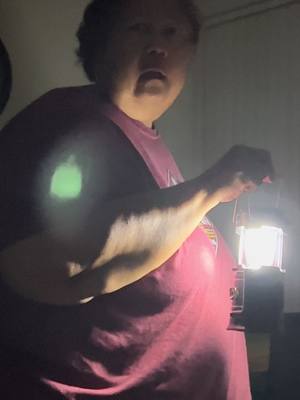 A post by @otakoyakisoba on TikTok caption: Power outage presented the opportunity. 🤭