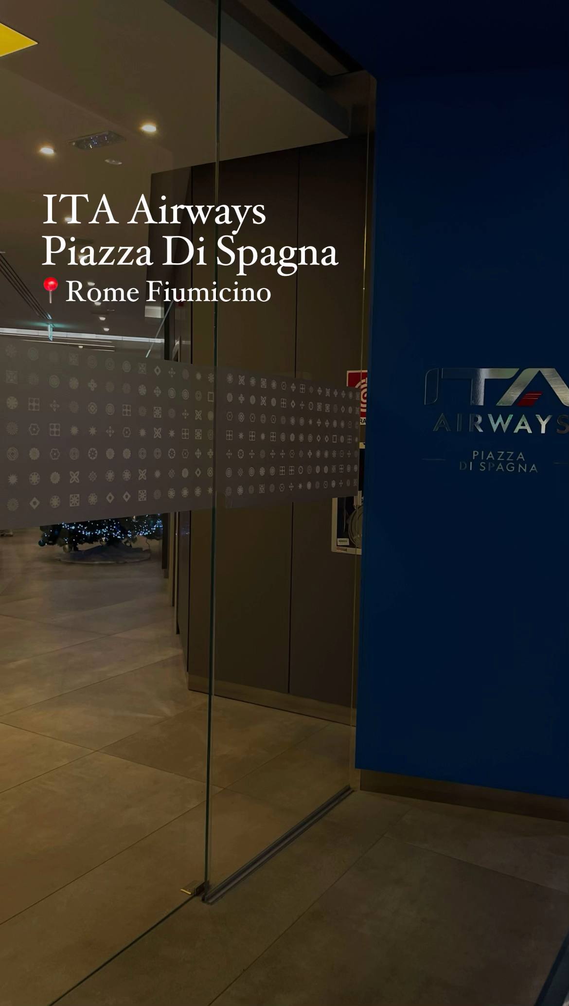 A post by @europeforyou on TikTok caption: #itaairways #italy #travel #rome #fiumicino #traveltok #luxurytravel 
