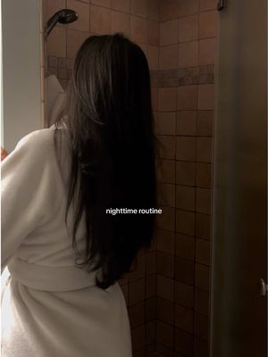 A post by @tiagians on TikTok caption: a non hair wash day 🙏🏼 #nighttimeroutine #Vlog #skincare #fyp 