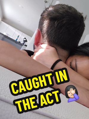 A post by @aphyliciousv on TikTok caption: caught in 4k 🤳  . . . . #foryoupage #pov #couple #comedia #Love #baby 