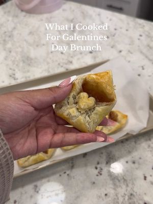 A post by @brooklynn_mullins on TikTok caption: What I Cooked For My Galentines Day Brunch For My Friends! 💗 