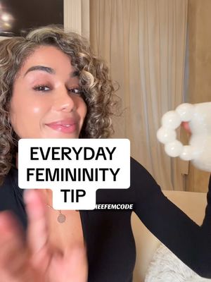 A post by @jazminajohnsonofficial on TikTok caption: Everyday femininity tips #feminineenergy #femininity #marriage #relationshipadvice #feminine #divinefeminine #selflove