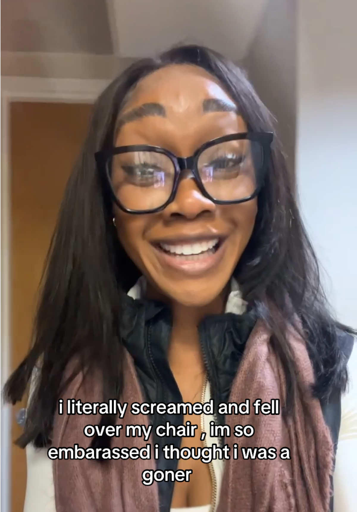 A post by @temmiemeggs on TikTok caption: is this my sign to not work on saturdays idkkk #storytime #humor #fyp #worklife 