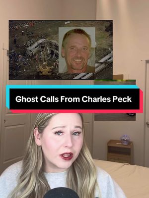 A post by @crimewithkourt on TikTok caption: It’s scary to think that his phone somehow called his loved ones so many times after he already passed away ☹️ #chatsworthcrash #charlespeck #ghostcalls #truecrime #truecrimecommunity #truecrimetikok #truecrimestorytime #truecrimestory #crimetoks #truecrimeanytime #unsolved #unsolvedmysteries #california #fyp 