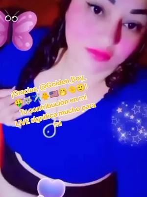 A post by @gladismichell on TikTok caption: Golden_Boy_🤑🐺✈️🐥🇺🇸🤭🤏🫡, gracias por tu valioso apoyo en mi LIVE. Seguiré esforzándome para crear contenido LIVE aún mejor. @Golden_Boy_🤑🐺✈️🐥🇺🇸🤭🤏🫡 #livegift #imjustahamster #handhearts #solosoyunhámster #corazónenlasmanos 