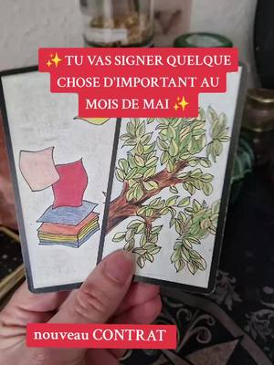 A post by @morgane_voyance on TikTok caption: un nouveau contrat est en route #tirageamour #tiragedecarte #cartomancie #tarot #tiragedecartegratuit 