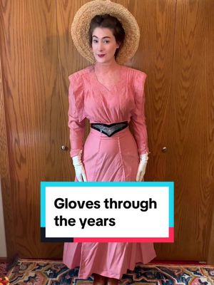 A post by @gabis_vintage on TikTok caption: In DEFENSE OF THE 1980s: I was thinking Princess Di! 😢#vintagefashion #gloves #vintagegloves #throughtheyears #glovehistory  #creatorsearchinsights 