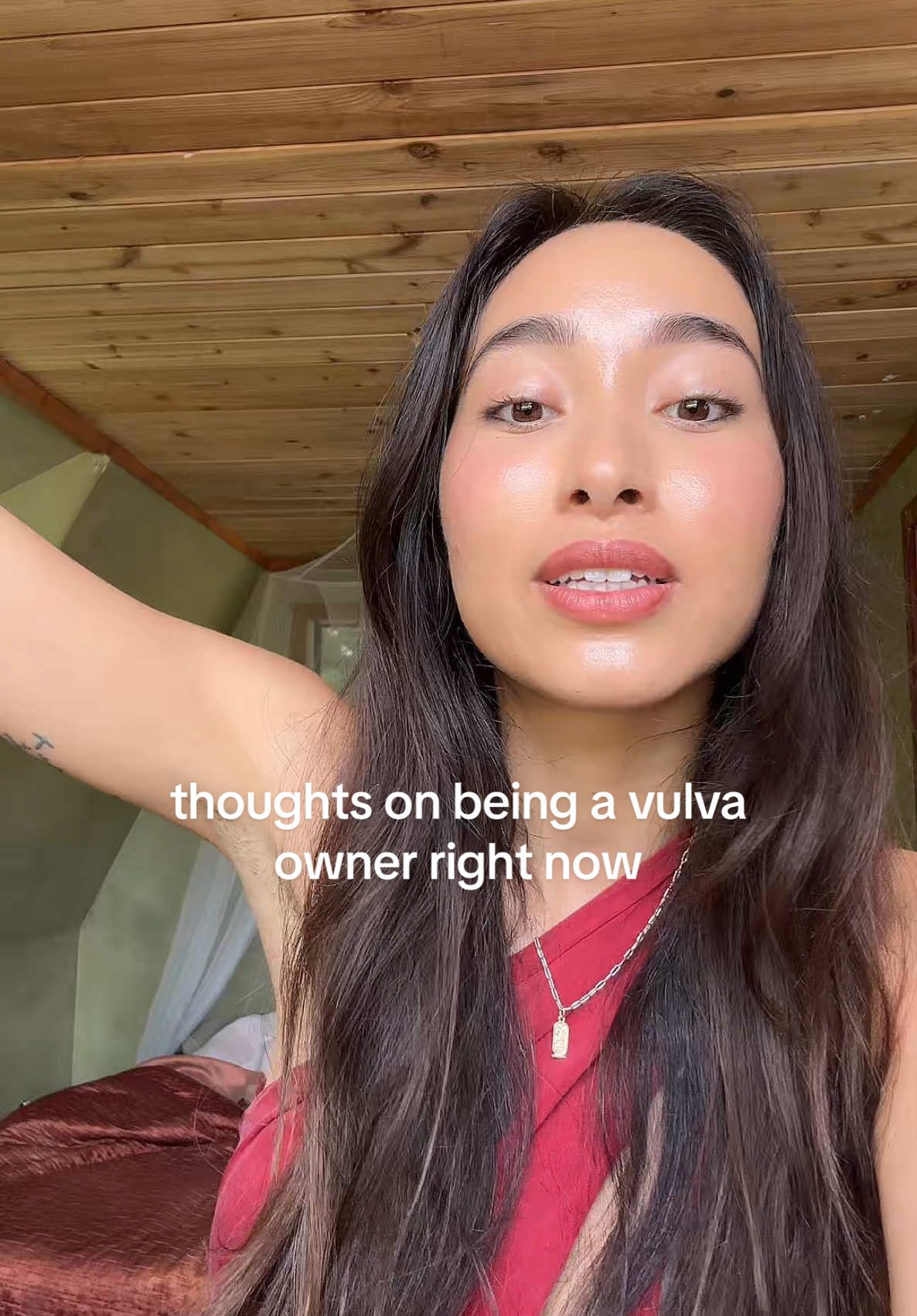 A post by @yaknowme_hitomi222 on TikTok caption: thoughts on things right now as ive just finished the winter of my cycle #integration #vulva #education 