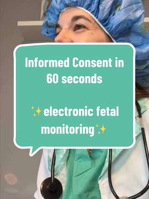 A post by @tranquilitybyhehe on TikTok caption: Electronic Fetal Monitoring (EFM) – fact vs. fear! • EFM is often used in labor to track your baby’s heart rate, but is it always necessary? • 1️⃣ Continuous Electronic Fetal Monitoring (cEFM) – Uses bands around your belly to track contractions & baby’s heart rate continuously. 2️⃣ Intermittent Auscultation (IA) – A doppler or fetoscope is used in regular intervals to check baby’s heart rate. 3️⃣ Fetal Scalp Electrode – A small wire screwed into baby’s scalp (only available after water breaks). • ✅ Potential Benefits include: 👉🏽Can detect true fetal distress in high-risk cases. 👉🏽Provides constant data for medical teams. • ⚠️ Risks & Drawbacks include: 👉🏽Increases C-section risk – Studies show cEFM leads to a 63% higher C-section rate without improving newborn outcomes (Alfirevic et al., 2017). 👉🏽Higher rates of unnecessary interventions due to false alarms. 👉🏽Limited movement – Making labor more painful and less effective. • ✅ Intermittent Auscultation is a safe alternative backed by ACOG for low-risk births and shown to have the same newborn outcomes as cEFM (ACOG, 2019). ✅ Allows free movement, promoting better labor progress and pain management. ✅ Reduces unnecessary interventions ✅ Reduces risks of unnecessary cesarean • EFM may be helpful if you’re considered high risk, but not *required*. Although, your consent for fetal monitoring *IS* required regardless of if you’re high or low risk.  • You have options. Ask questions. Make an informed choice. • • • #pregnancywellness #laboranddelivery #naturalchildbirth #birthtips #hospitalbirth #informedconsent #childbirtheducation #childbirth 