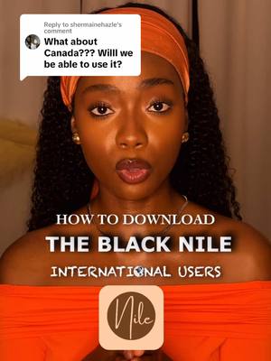 A post by @daciapetrie on TikTok caption: Replying to @shermainehazle yes, you can. Our official branded app will be coming out soon! For now, here’s how you can use it. Please be patient with us!  #blackowned #blackownedbusiness #blacknile #thenile #international #southafricatiktok #uktiktok #canadatiktok #blackwomanowned 