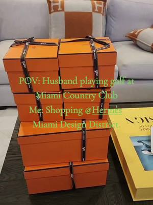 A post by @ilove_champagne14 on TikTok caption: #ilove_champagne14 #ayawkosamatapobre #hermes #miamidesigndistrict 