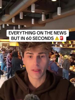 A post by @niickjackson on TikTok caption: 2/8/25 everything on the news simplified in 60 seconds #news #niickjackson #greenscreen 