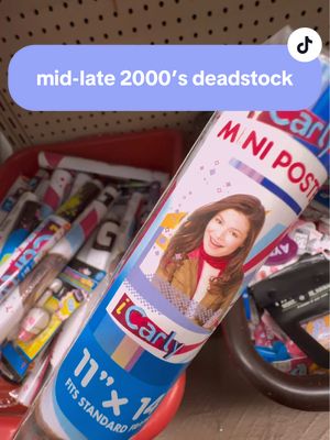 A post by @mercedes.meranda on TikTok caption: Definitely got the iCarly poster 🫡 #deadstock #nostalgia #icarly #highschoolmusical #mid2000s #late2000s 