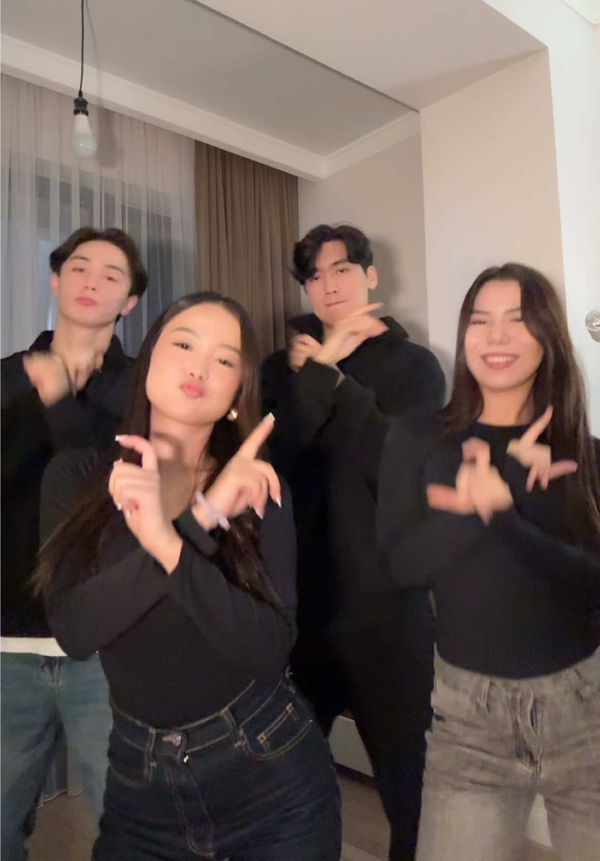 A post by @4girls.team on TikTok caption: comeback😼