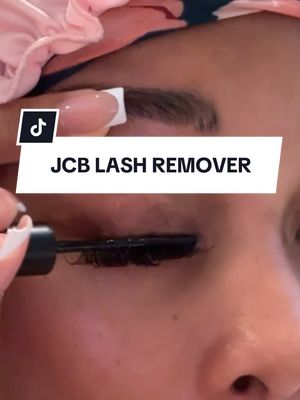 A post by @jaydafnwayda on TikTok caption: JCB lash remover for the win. & yes you can reuse your clusters after use 🥰 if you let the clusters soak in micellar water that'll remove all glue/mascara & revive them. & after that rinse them off & let them air dry. Then fluff them out with a spooly to be back new again then put em back on ur lash tray til next use💋