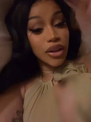 A post by @iamcardib on TikTok caption: No cackling ….but I still don’t like you bih 