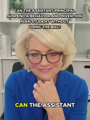 A post by @specialeducationboss on TikTok caption: Is discipline being handled the right way? A BIP exists for a reason—support, not surprise suspensions. #BehaviorSupport #IEPRights #SpecialEducation #AdvocacyMatters #StudentSuccess #KnowYourRights #BIP #EducationMatters