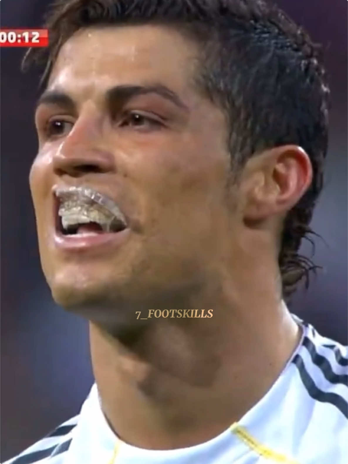 A post by @7_footskills on TikTok caption: Ronaldo 99 speed ☠️🔥 #cristianoronaldo #ronaldo #manchesterunited #cr7 #fyp 