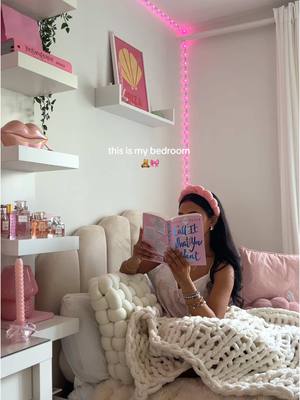 A post by @mya.salma on TikTok caption: my favorite place to be 🎀 #roomtour 