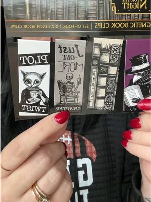 A post by @samantha7.20 on TikTok caption: So excited about this stuff! #magneticbookmarks #bookmarks #roseapothecary #conquestjournals 