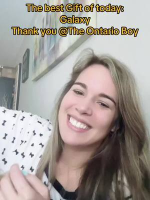 A post by @lyssssah on TikTok caption: One of the best Gifts in my LIVE. Thank you, The Ontario Boy! For your support to my content.@The Ontario Boy #livegift #galaxy 