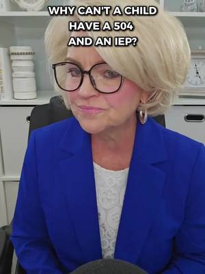 A post by @specialeducationboss on TikTok caption: Understanding the difference between a 504 and an IEP—why can’t a student have both? Let’s break it down. #IEPvs504 #SpecialEducation #StudentRights #SPEDAdvocacy #KnowYourRights #EducationMatters #ParentAdvocacy