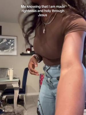 A post by @tracy.oj on TikTok caption: My IDENTITY IS IN CHRIST and not of this world✝️🎉🔥 #happysunday 