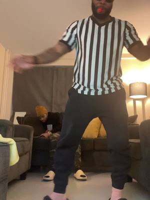 A post by @mamoo914 on TikTok caption: Anybody looking for a referee!? 😎 #SuperBowl #referee #fyp 