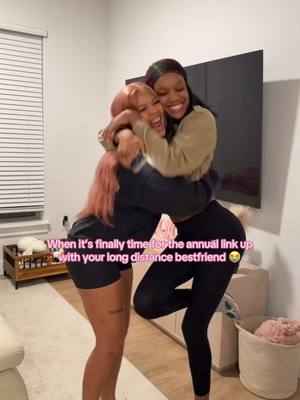 A post by @iammadidenise on TikTok caption: I missed her wtf 😭😭😭 #longdistancebestfriend 