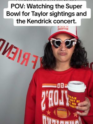 A post by @saraisthreads on TikTok caption: Do I know what’s going on? No.  #superbowl #nfl #football #sports #nflfootball #nflnews #nfldraft #touchdown #nflmemes #americanfootball #life #ers #madden #chiefs #espn #patriots #nflplayoffs #tombrady #nba  #explorepage #collegefootball #fantasyfootball #seahawks #gameday #superbowlsunday #footballseason #kansascitychiefs #taylorswift #kendrick #halftime #halftimeshow #swiftie #swift 