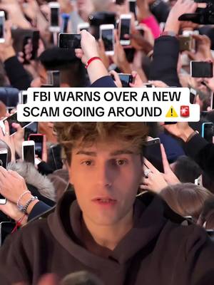 A post by @niickjackson on TikTok caption: FBI is now waning over a new call that’s been going around! #news #niickjackson #greenscreen 