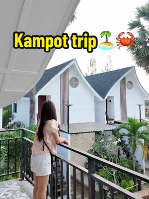 A post by @p_nimol0124 on TikTok caption: Kampot trip🏝❤️ Check in resort @chhnechark_kampot #ឆ្នេរចាកកំពតរីស៊ត ✨