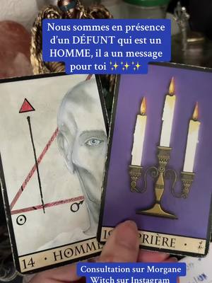 A post by @morgane_voyance on TikTok caption: Un défunt a un message pour toi  #tarot #tiragesentimental #tiragedecartegratuit #voyancegratuitepourtoi 