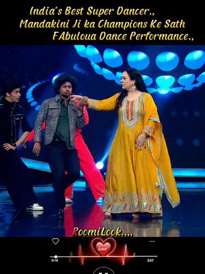 A post by @syedmujeebali007 on TikTok caption: Julie Julie Song Per Mandakini Ji Ka Champions ke Sath Fabulous Dance #fypシ゚ #trend #foryoupage #Mandakini #duet #contestant #dance #bollywood #oldsong #viral #fypシ #trendingvideo #foryoupage #unfreezemyaccount #keepsupporting @Roomi Look Rtx 