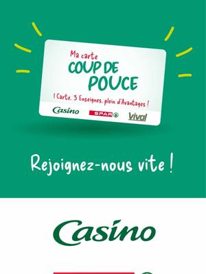 A post by @casino_france on TikTok caption: 🔑 Vous voulez savoir ce qu’est “Ma carte Coup de Pouce” ? C’est notre manière de vous dire merci pour votre fidélité ! 🎁 #CoupDePouce #Fidélité #Récompenses 