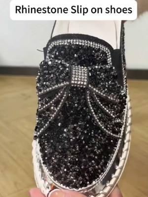 A post by @baileyhomegoods on TikTok caption: Rhinetone glitter platform loafer shoe#viralshoes #trendyshoes #womenshoes #lofershoes #platformshoes #walkingshoes # #fyp #foryoupage #foryoupage #TikTokShop #vira #tiktokshopblackfriday #tiktokshopbermonday #spotlightfinds #tiktokshoplastchance #tiktokshopnewyearnewaura