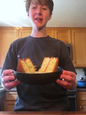 A post by @cooking_with.kian on TikTok caption: Shrimp Toast:)