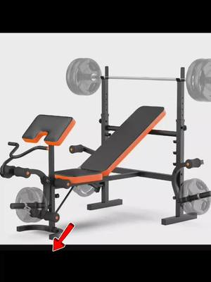 A post by @buner_vines44 on TikTok caption: Weight Bench Set with Leg Exte