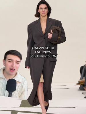 A post by @hautelemode on TikTok caption: a @Calvin Klein clean slate by veronica leoni #fashion #Runway #kendalljenner #calvinklein 