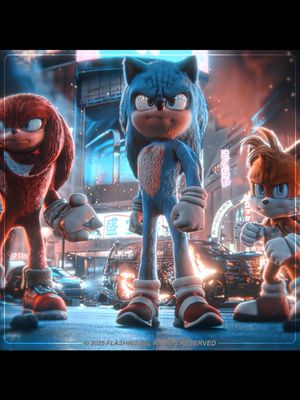 A post by @flashwz on TikTok caption: NO FOOD AND MOVIES? | Song: Manasha - Ashreveal | #sonicedit #sonicthehedgehog3 #sonic3edit #knuckles #tails #edit #fyp 