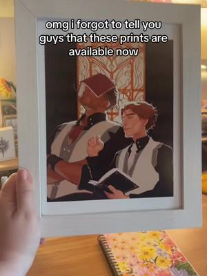 A post by @arcanegold on TikTok caption: paging jayvik nation i finished this print and never told tiktok abt it lmao #viktor #jayce #arcane #jayvik 