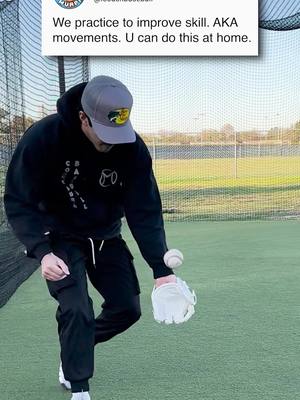 A post by @icoachbaseball on TikTok caption: your game unlocks when you get reps at home tbh :)