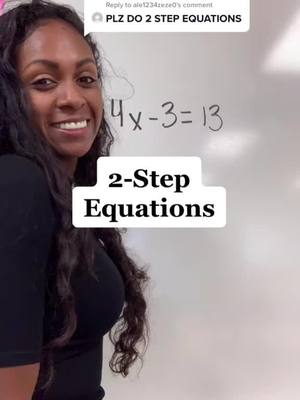 A post by @the_mrskelly on TikTok caption: Solve two-step equations #mathtime #mrskellymath #mathtips #math 