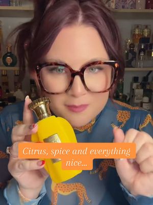 A post by @aroma_concepts_fl on TikTok caption: Sweet and spice and everything nice!  The perfect citrusy vibe with lavender, ginger, caramel and vanilla 🍊  Don’t miss this perfect combination of bold sophistication that can be word day or night! #perfume #perfumetok #aromatherapy #aromaconcepts #vouxzeste #citrus 