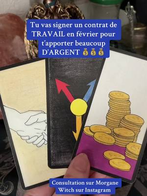 A post by @morgane_voyance on TikTok caption: Tu vas signer un contrat en février  #tarot #tiragesentimental #tiragedecartegratuit #voyancegratuitepourtoi #cartomancievoyance 