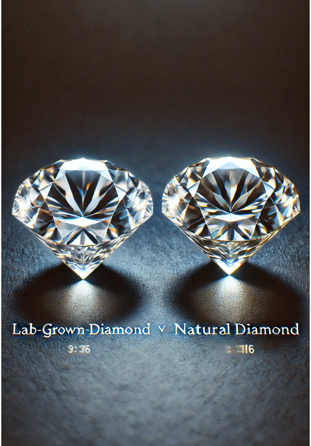 A post by @gusvillajewelry on TikTok caption: Are LAB DIAMONDS fake? • • • • #labdiamonds #naturaldiamonds 