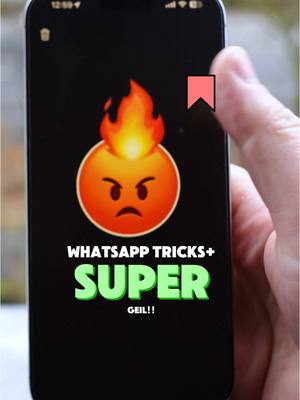 A post by @tiktoktechnik on TikTok caption: 🔥 OMG! Krasse WhatsApp-Tricks!! Emojis Mixen, Mathematik auf WhatsApp und weitere Funktionen! #whatsapptricks #whatsapp #iphonetricks #androidtipps