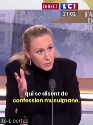 A post by @marion_marechal on TikTok caption: Si l’islam devient majoritaire demain, la France aura le même nom et les mêmes frontières géographiques, mais elle ne sera plus la même.